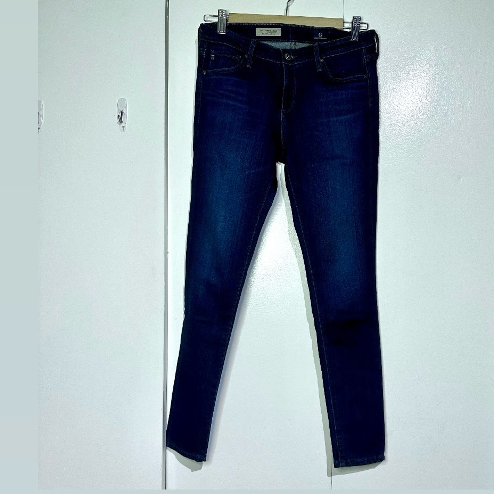 AG Adriano Goldschmied Dark Indigo Skinny Jeans - “the legging ankle”